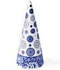 Spode Blue Italian Collection Medium Decorative Cone, Color:Blue - Image 1