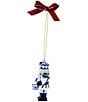 Spode Blue Italian Collection Nutcracker Ornament, Color:Blue - Image 2