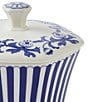 Spode Blue Italian Steccato Collection Vase - Image 2