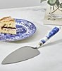 Spode British Italian Collection Cake Slice Server, Color:Blue - Image 3