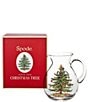 Spode Christmas Tree Pitcher, Color:Green - Image 2