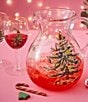 Spode Christmas Tree Pitcher, Color:Green - Image 3
