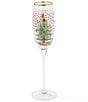 Spode Christmas Tree Polka Dot Champagne Flutes, Set of 4 - Image 2