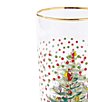 Spode Christmas Tree Polka Dot High Ball Glasses, Set of 4 - Image 3