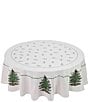 Spode Christmas Tree Tablecloth, Color:Ivory - Image 1