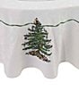 Spode Christmas Tree Tablecloth, Color:Ivory - Image 3