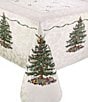 Spode Christmas Tree Tablecloth, Color:Ivory - Image 4