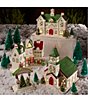 Spode Christmas Tree Train Station Village Figurine - Image 2