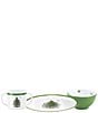 Spode Melamine Christmas Tree 3-Piece Kid Set, Color:Green - Image 2
