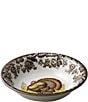 Color:White/Brown - Image 1 - Woodland Turkey Ascot Cereal Bowl