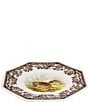 Color:Brown - Image 2 - Woodland Quail Octagonal Plate