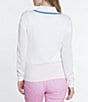 Color:Pink Sand - Image 2 - Crew Neckline Long Sleeve Top