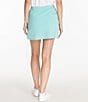 Color:Seafoam - Image 2 - Daphne Jacquard Vertical Side Pleat Pull-On Skirt