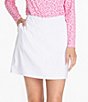 Color:White - Image 1 - Dauphine Fast Dry Pull-On Pocketed Skort