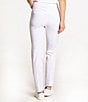Color:White - Image 2 - Full Length Mid Rise Pull-On Pant