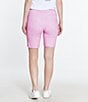 Color:Pink Sand - Image 2 - Printed Pull On Shorts