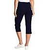 Sport Haley Simulation Solid 5-Pocket Pull-On Capri Pants - Image 5
