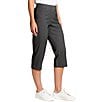 Sport Haley Simulation Solid 5-Pocket Pull-On Capri Pants - Image 6