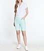 Sport Haley Solid Pull-On Pocket 9#double; Short, Color:Mist - Image 3