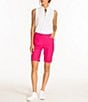 Color:Magenta - Image 3 - Solid Pull-On Pocket 9#double; Short