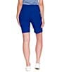 Sport Haley Solid Pull-On Pocket 9#double; Short, Color:Nightfall - Image 2