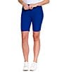 Sport Haley Solid Pull-On Pocket 9#double; Short, Color:Nightfall - Image 3