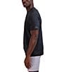 Color:Black - Image 3 - Men's Short Sleeve Rashguard Tee