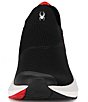 Color:Black/Fiery Red - Image 5 - Women's Tanaga Mesh And Knit Slip-On Running Shoes