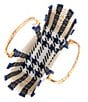 Squeeze De Citron Bamboo Handle Ocean Pearl Tote Bag - Image 3