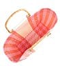 Squeeze De Citron Bamboo Handle Sunrise Peach Tote - Image 3