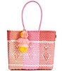 Squeeze De Citron Melon Rose Minnow Medium Tote Bag - Image 1