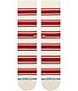 Stance Cabin Days Crew Socks, Color:Canvas - Image 2