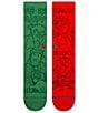 Stance Home Alone Crew Socks, Color:Multi - Image 2