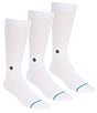 Color:White - Image 1 - Icon Crew Socks 3-Pack