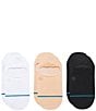 Stance Icon No-Show Socks 3-Pack, Color:Oatmeal - Image 2