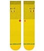Stance Pikachu Crew Socks, Color:Yellow - Image 2