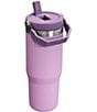 Color:Lilac - Image 2 - IceFlow Tumbler with Flip Straw, 30-oz.