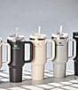 Stanley Quencher H2.0 FlowState Tumbler, 40-oz., Color:Cream - Image 3
