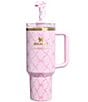 Stanley x LoveShackFancy Baby Bow Quencher H2.0 FlowState™ Tumbler, 40 oz. - Image 1