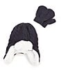Color:Navy - Image 1 - Baby Boys Faux-Sherpa Trapper Hat