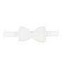 Color:White - Image 1 - Baby Girls Double-Bow Ribbed Headwrap