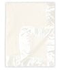 Color:Ivory - Image 1 - Baby Satin-Trim Blanket