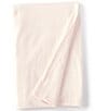 Color:White/Rose - Image 1 - Baby Stripe Swaddle Blanket