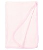 Color:Light Pastel Pink - Image 1 - Stripe Knit Baby Blanket