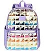 STATE Bags Kane Double Pocket Lilac Quilted Sequins Backpack - Image 1