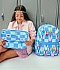 STATE Bags Rodgers Blue Check Charm Lunch Box - Image 3