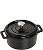 Color:Matte Black - Image 1 - 0.5 QT Round Cocotte