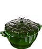 Color:Basil - Image 1 - Cast Iron 3 Qt Artichoke Cocotte