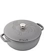 Color:Graphite Gray - Image 1 - Cast Iron 3.75qt Essential Dutch Oven with Rooster Lid