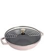 Staub Cast Iron 4.5-QT Perfect Pan, Color:Pink Peony - Image 1